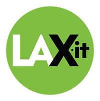 LAX-it round logo